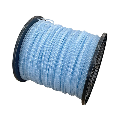 NTEC 3.0Mm Ellipse Twist Trimmer Line, Tali Pemangkas Nilon Tahan Lama untuk Pemangkas Gas/Listrik